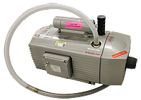 Tomtec Vacuum Pump Assembly, 11 cfm Free Air, 27 Inches Hg Vacuum, on High at 