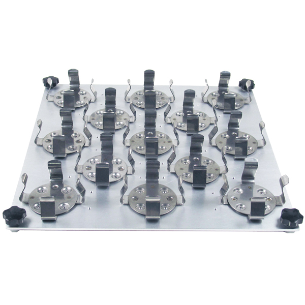 Finepcr 100ml Flask Plate - Capacity : 13ea ( With Mount Knobs )