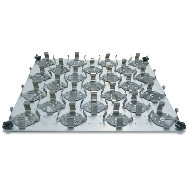 Finepcr Falsk Rack for 25 x 50ml Flasks. Clamps Included.