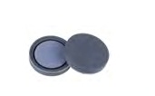 Rose 20mm Moulded Pharma-fix-septa Grey PTFE/Butyl 3mm thick. 100pcs/pk