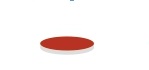 Rose 8-425 Red PTFE/White Silicone 1mm Thick. 100pcs/pk