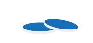 Rose 9-425 Blue PTFE/White Silicone 1mm Thick.100/pk