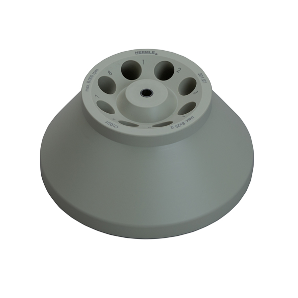 HERMLE 8 x 15ml fixed angle rotor for Z287-A