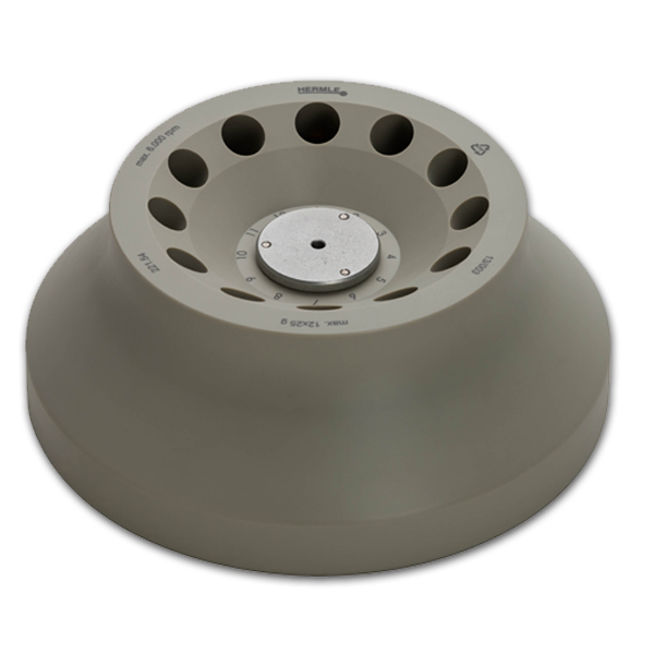 HERMLE 12 x 15mL Fixed Angle Rotor for Z287-A