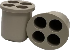HERMLE 4 x 50 mL Conical Insert, 2/pk.