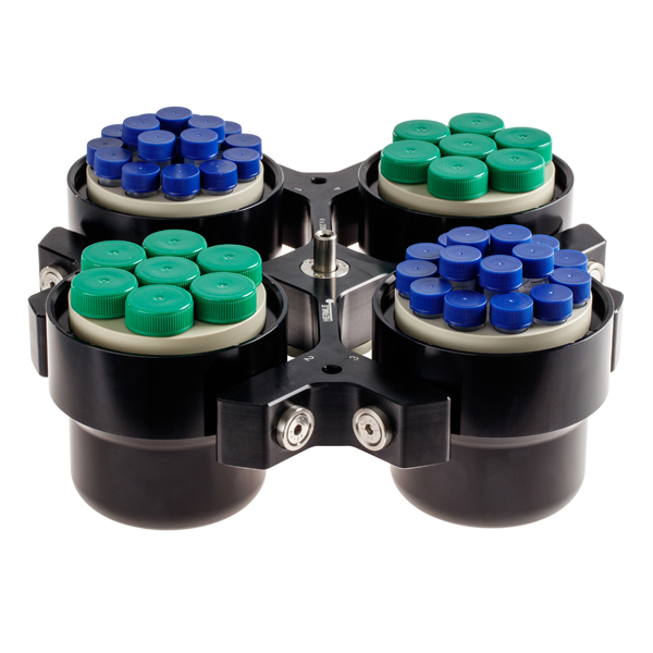 HERMLE 4 x 750mL Swing Out Rotor with Buckets