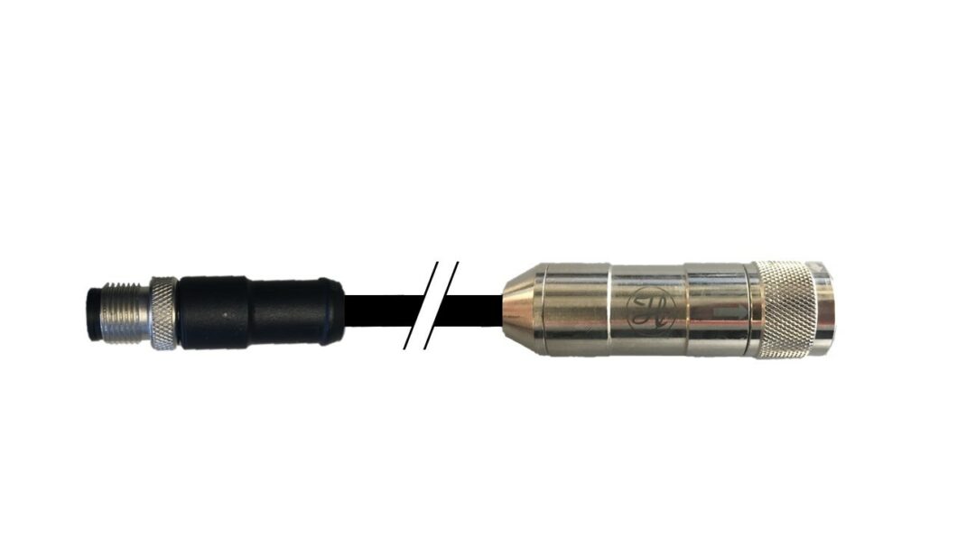 Hamilton Cable, 1m VP8 to Male M12 8 PI