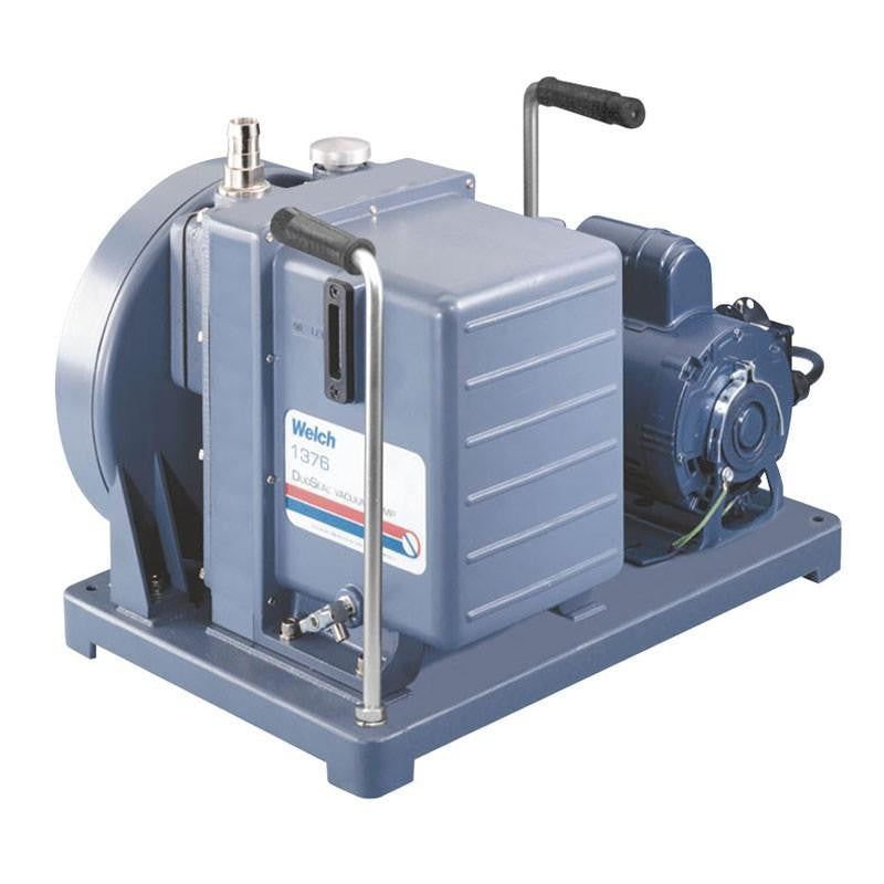 WELCH Duoseal for Refrigeration, 115V 60Hz 1PH with 3/4" Flare Intake, 10.6 CFM