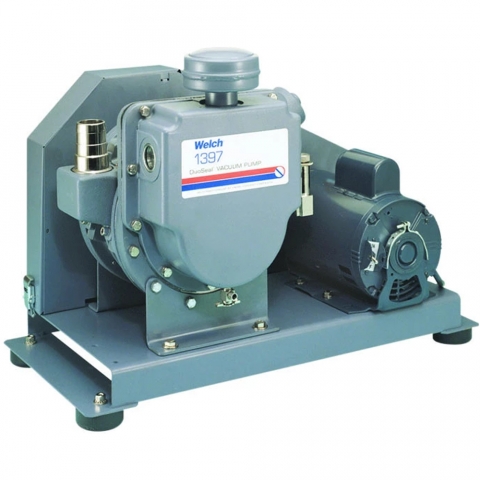 WELCH Duoseal, Mounted without Motor, 17.7 CFM