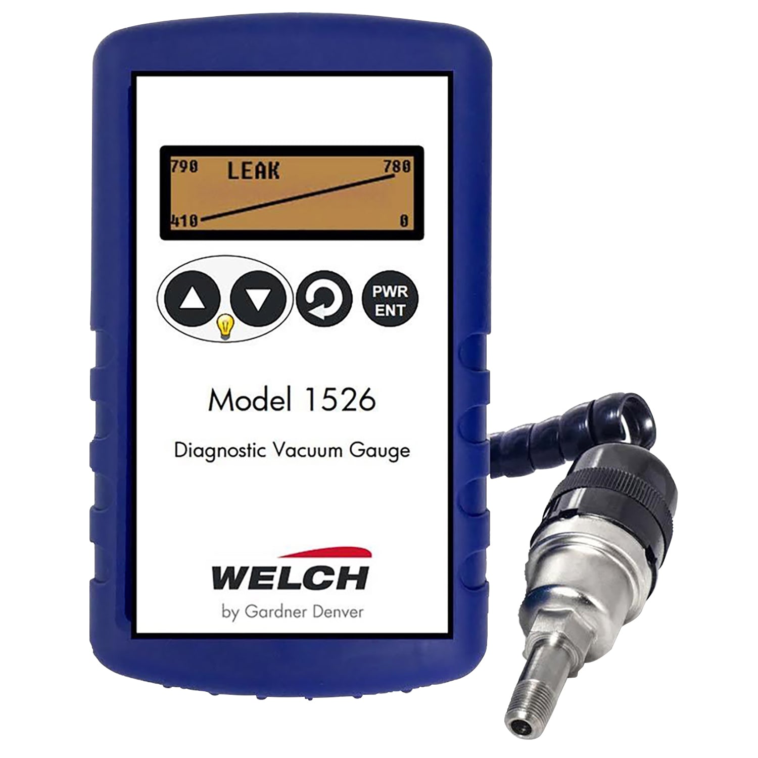WELCH Vacuum Gauge, millitorr, battery operated
