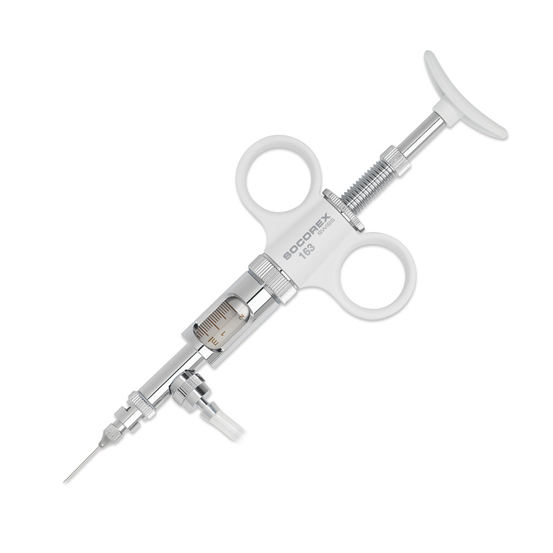 Socorex Syringe Pipette Dosys 163, 0.025 to 0.3 mL, 0.025 mL Divisions, Luer-Lock, 1 PK