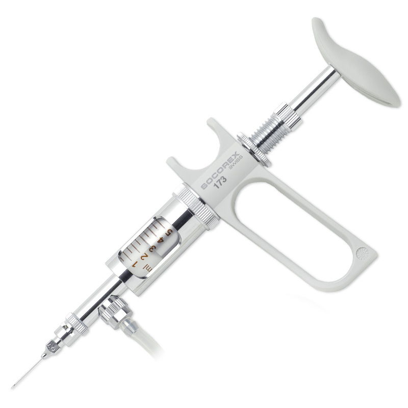 Socorex Syringe Pipette Dosys 173, 0.025 to 0.3 mL, 0.025 mL Divisions, Luer-Lock, 1 PK
