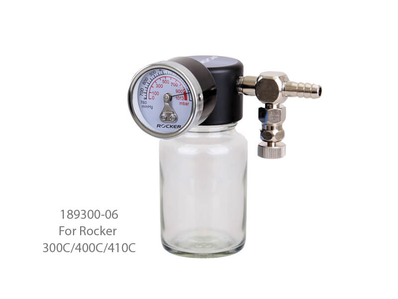 ROCKER New Glass trap/Vacuum regulator for 300C/400C/410C,Cover : PETP