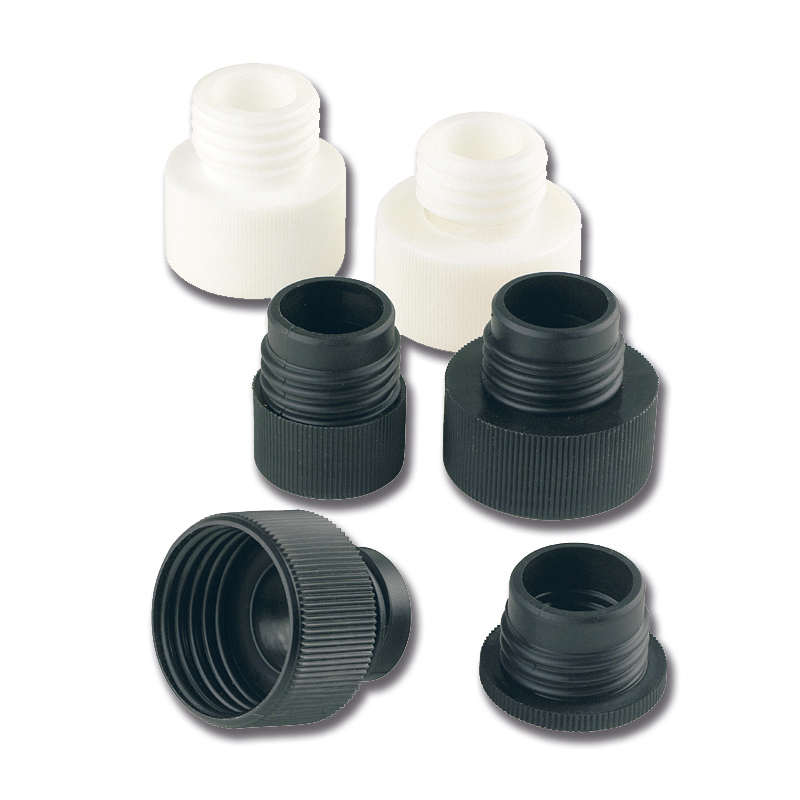 Socorex Bottle to Neck Adapter for 525 solutae 530 Calibrex Organo Dispensers, PP, 32 to 25 mm