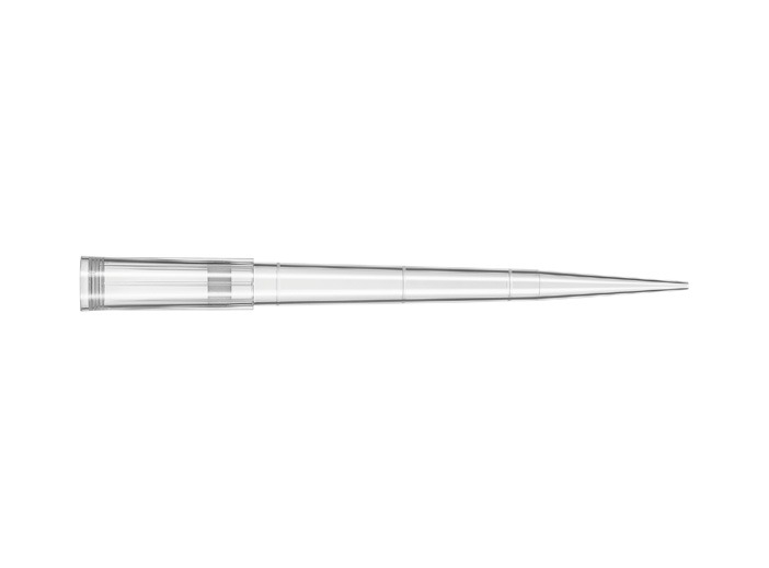 100 to 1,000 ul universal fit tips, medium long design, DNase/RNase free, bulk pack, 88mm, Bag/1000