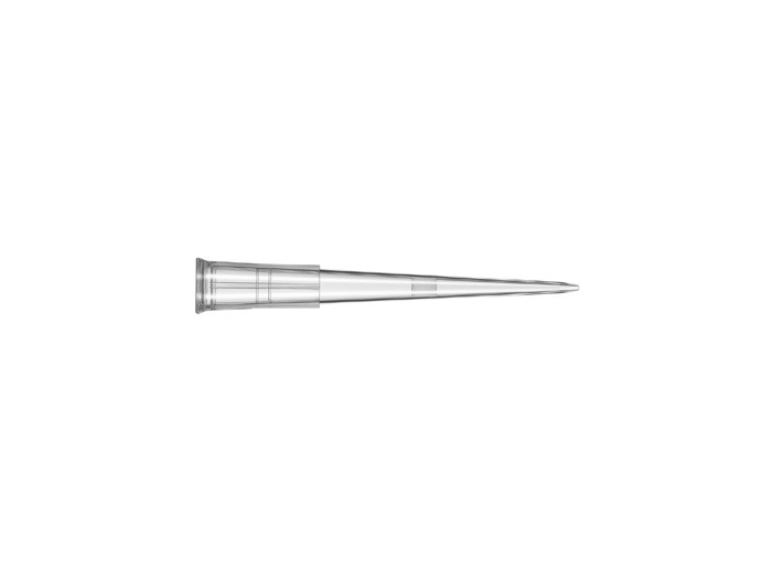 1 to 200 ul, low retention universal fit tips, DNase/RNase free, rack pack, sterile, 51mm, Pk/960