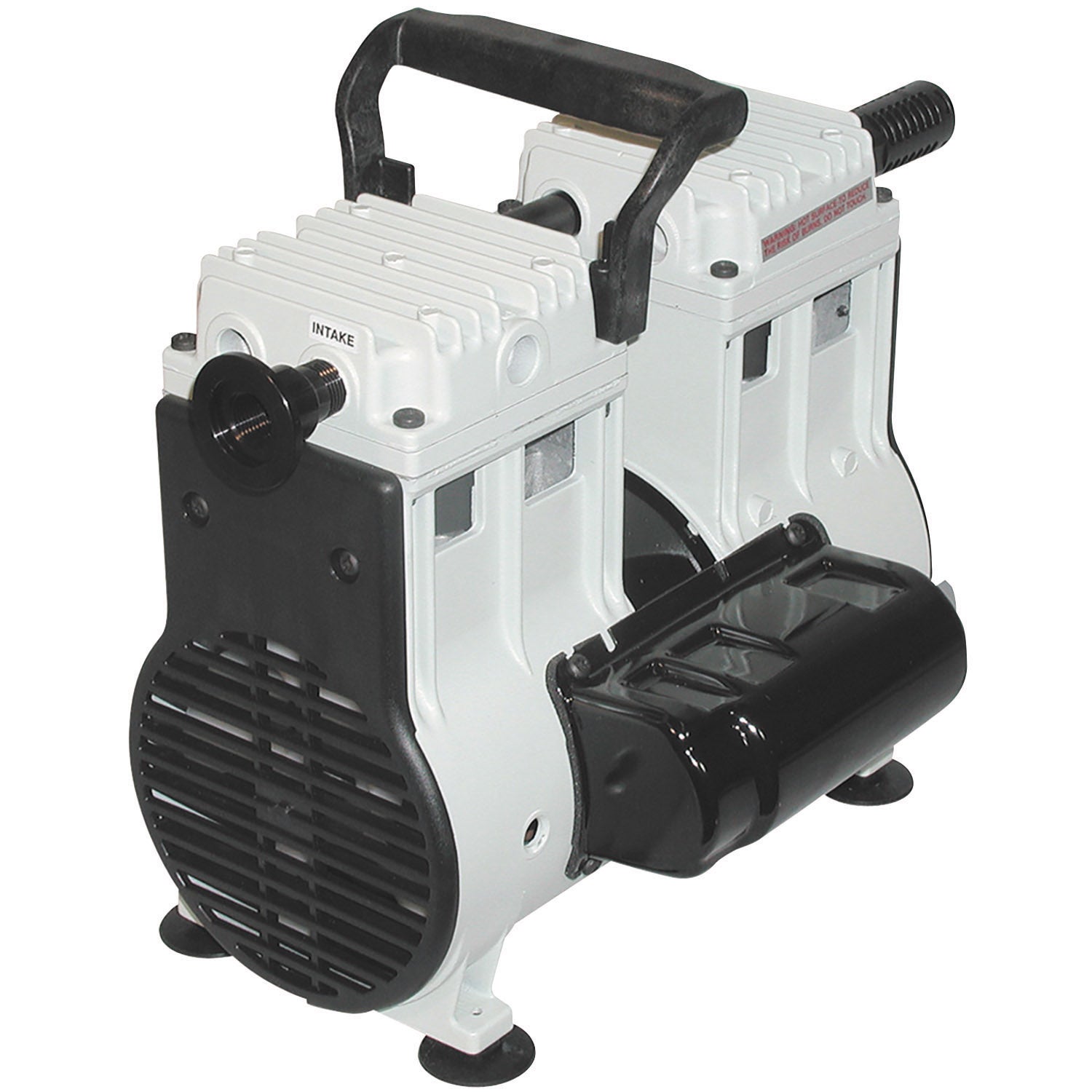 WELCH Wob-L Dry Pump, 115V 60Hz 1Ph, UL/CSA, NW25 w/Hose Barb, 100 lpm, 5 Torr
