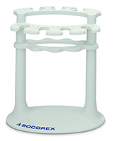 Socorex Pipette Stand 320, 7 Positions, Polyamide, Light Gray, 1 PK