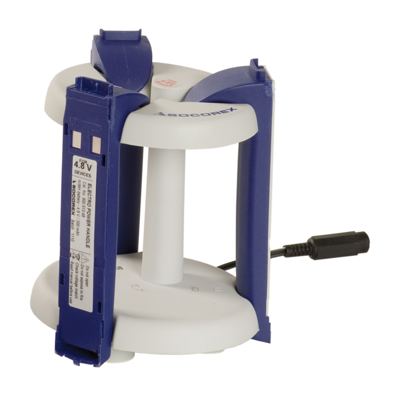 Socorex Charging Stand for 4.8V Acura® Electro Pipettes, White, 1 PK