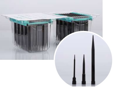 NEST 1000 μl Robotic Filter Tips for Tecan, Conductive, Sterile, 96*2 Blister/pk, 2304/Box