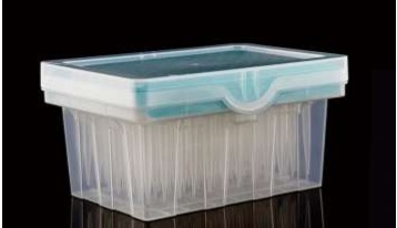 NEST 1000 μl Robotic Filter Tips for Tecan, Clear, Sterile, Boxed, 96/rack, 10 racks/pk, 50 Racks/Box