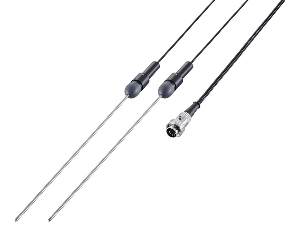 IKA PT 1000.50 Temperature Sensor, Two separate steel Sensors for heat transfer fluid and medium Ideal for RET Control-visc and RET Control-visc white.