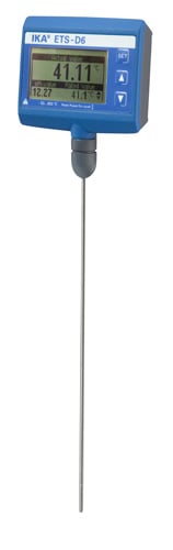IKA ETS-D 6, Electronic contact thermometer, integrated measuring instrument for pH