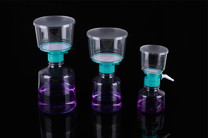 NEST 500 mL Vacuum Filtration, 0.45 μm, PES, Sterile, 1/pk, 12/Box