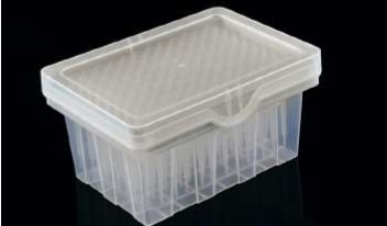 NEST 50 μl Robotic Filter Tips for Hamilton, Clear, Box-packed, STERILE, With barcode, 96/rack, 10 racks/pk, 50 racks/Box