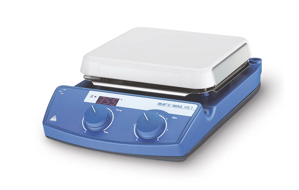 IKA C-MAG HS 7 (Ceramic Heating Plate), 10 L,1500 RPM, 500 °C
