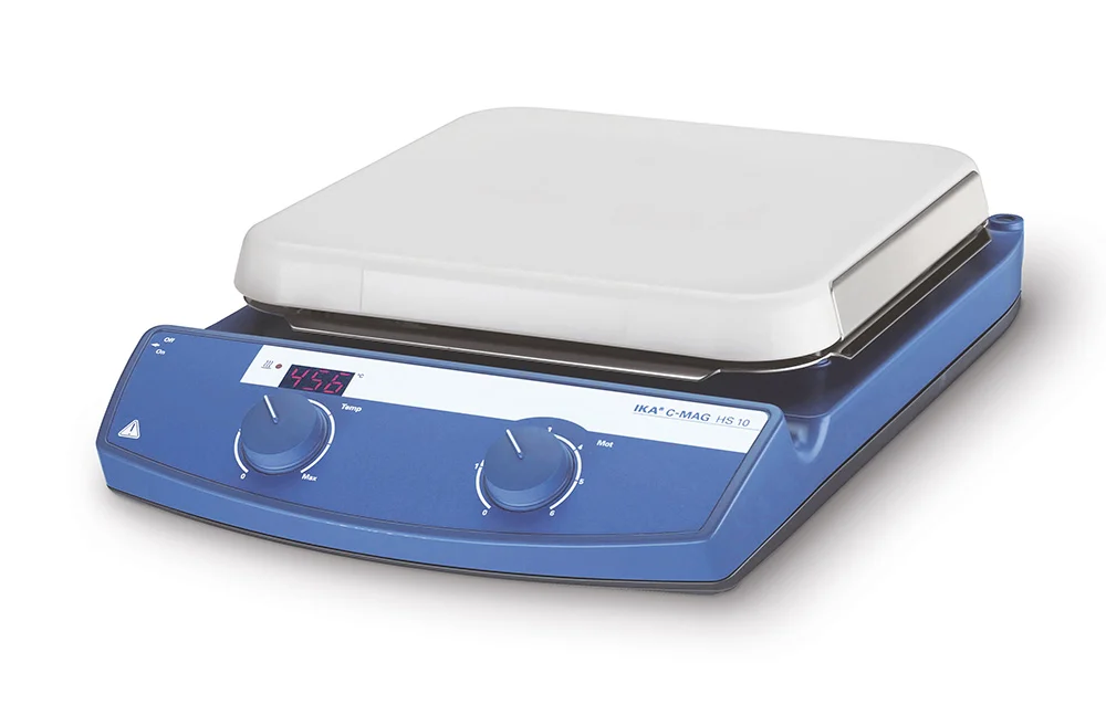 IKA C-MAG HS 10 (ceramic heating plate), 15 L,1500 rpm, 500 °C