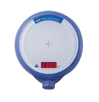 IKA Color Squid White, Magnetic stirrer with glass surface and different motives, 1 L, 2500 rpm