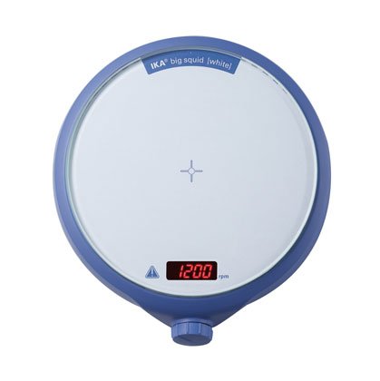 IKA Big Squid White, Magnetic stirrer with glass surface and different motives, 1.5 L, 2500 rpm