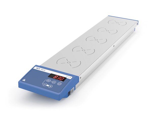 IKA RO 5, 5-Position Digital Magnetic Stirrer without Heating, 0.4 L,1200 rpm