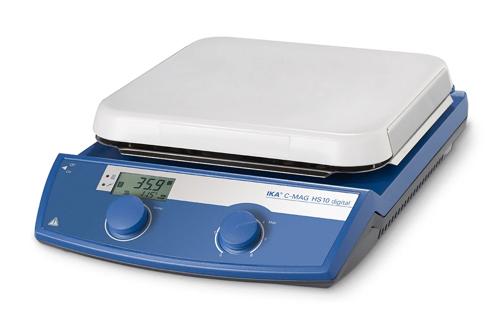IKA C-MAG HS 10 Digital (Ceramic Heating Plate), 15 L,1500 RPM, 500 °C
