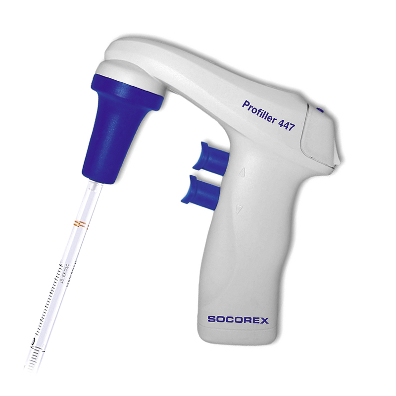 Socorex Pipette Controller Profiller 447, Blue, White, 1 PK