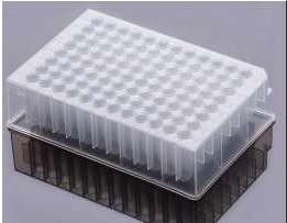 NEST 1.0 ml 96-Well Deep Well Plate, U-Bottom, Round Well, Non-Sterile, 5/pk, 50/Box