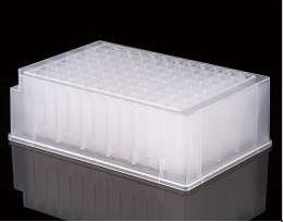 NEST 2.2 mL 96-Well Deep Well Plate, V-Bottom, Square well, Sterile, 5/pk, 50/Box