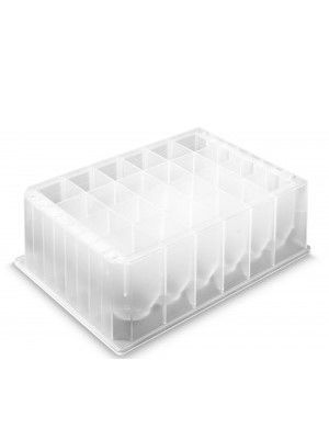 NEST 10.4 mL 24-well Deep Well Plate, V-Bottom, Square well, Equivalent to Thermo Fisher #95040470, Non-Sterile, 5/pk, 50/Box
