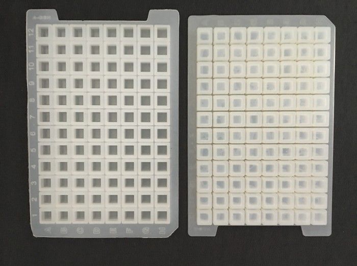 NEST 96 Well Round Well Silicone Sealing Mat, 2.0 ml, Non-Sterile, 10/pk, 50/Box
