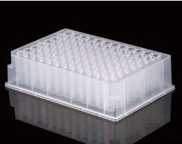 NEST 1.3 mL 96-Well Deep Well Plate, U-Bottom, Round Well, STERILE, 5/pk, 50/Box