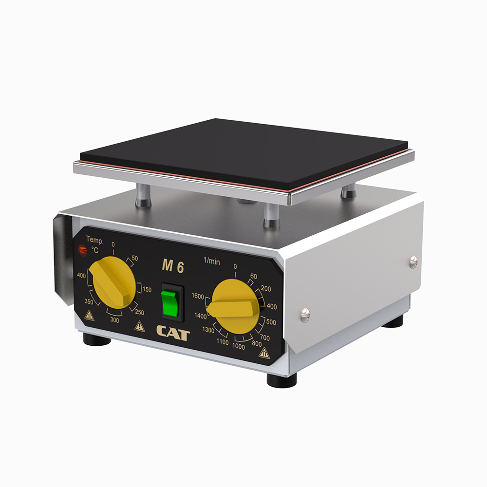 CAT Hotplate stirrer for the daily lab routine M 6, 115V/60Hz, 1600 rpm, 10 L, 400 °C