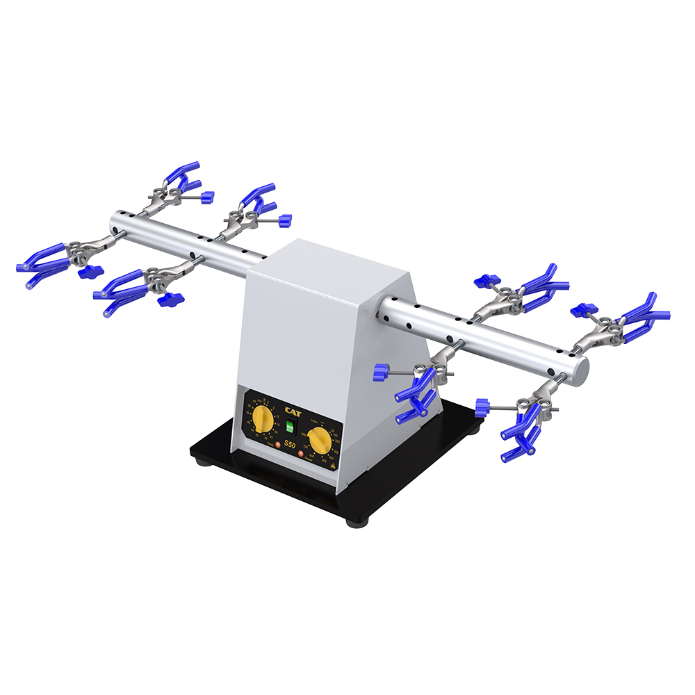 CAT Orbital Shaker for Separating Funnels, Erlenmeyer Flasks and Culture Bottles, S 50, 115V/60Hz, 1100 rpm