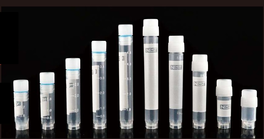 NEST 4.0ml Cryogenic Vial, Self-Standing, External Thread, Sterile 50/pk, 250/box, 1000/Box