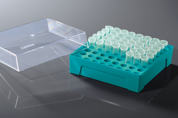 NEST Microtube Box, 0.6ml, 10*10, 5/Pack, 40/Case