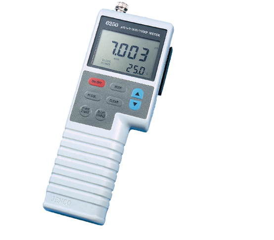 Jenco pH/Mv/Ion/Temp Meter W/ RS-232 Computer Interface
