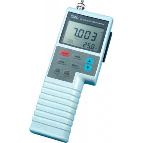 Jenco Handheld pH Meter Kit, includes 6251 pH/Mv/Ion/Temp Meter W/O RS-232 Computer Interface, 6000P 3-In-1 pH/ATC Probe, 4-Pin Connector, Max Temp. 60 Deg C, 6001C Extension Cable, 4-Pin To 4-Pin, 3-ft