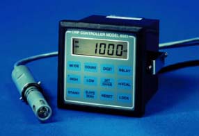 Jenco ORP Transmitter/Controller W/1 ORP & 1 pH Input (pH Is Read Only) (ORP, Monitor pH, Reversible 4-20 mA, 1/4-Din Panel Mount)