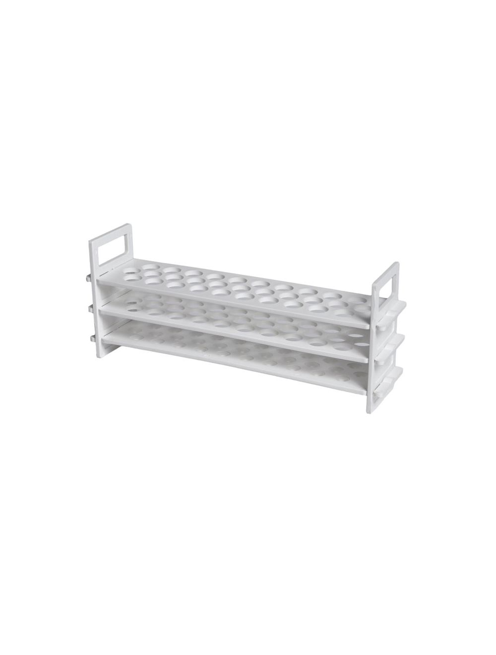 UNITED SCIENTIFIC Plastic Test Tube Racks, 3-Tier, 31 x 16mm Tubes