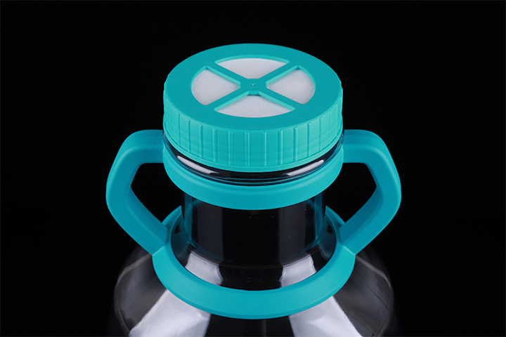NEST 3L PC Wide-mouth High Efficient Erlenmeyer Flasks, Flat Base, Seal Cap, Sterile, 1/pk, 4/Box